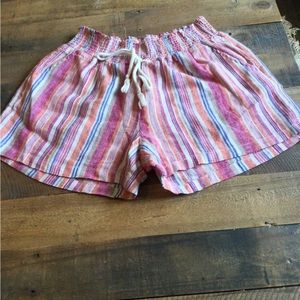 Striped shorts/Size Medium